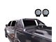 Classic Pro Roll Bar with 9-Inch Black Round Flood LED Lights; Black (20-24 Jeep Gladiator JT)
