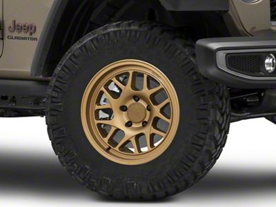 KMC Bully Ol Matte Bronze Wheel; 17x8.5 (20-24 Jeep Gladiator JT)