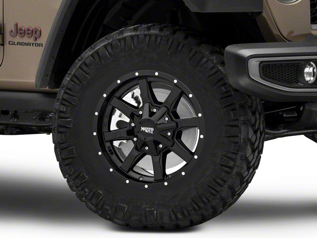 Moto Metal MO970 Gloss Black Wheel; 17x8 (20-24 Jeep Gladiator JT)