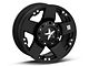 XD Rockstar Matte Black Wheel; 18x9 (20-24 Jeep Gladiator JT)