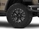 Pro Comp Wheels 62 Series Apex Satin Black Milled Wheel; 17x9 (20-24 Jeep Gladiator JT)