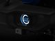 4-Inch LED Fog Lights with Full Halo; Black (20-24 Jeep Gladiator JT)