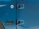 SEC10 Hinge Accent Decal; Gloss Black (20-24 Jeep Gladiator JT)