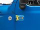 SEC10 Hinge Accent Decal; Yellow (20-24 Jeep Gladiator JT)