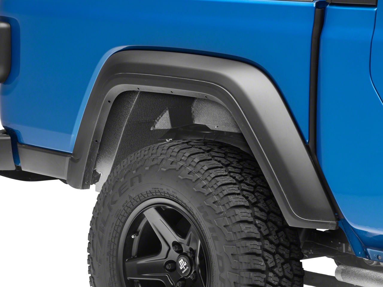 Barricade Jeep Gladiator Aluminum Inner Fender Liners; Rear JG3000 (20