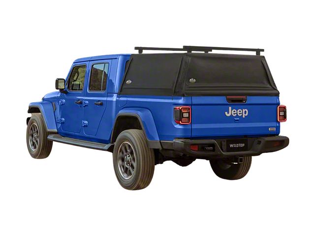 WildTop Soft Truck Cap with Integrated Roof Rack (20-24 Jeep Gladiator JT)