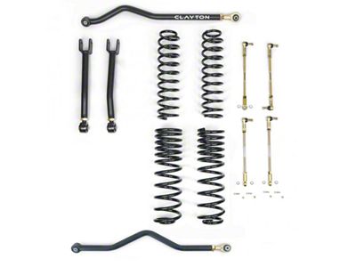 Clayton Off Road 1.50-Inch Ride Right+ Suspension Lift Kit (20-24 3.0L EcoDiesel Jeep Gladiator JT)