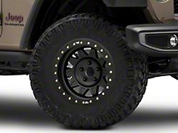 Dirty Life Roadkill Race Matte Black True Beadlock Wheel; 17x9 (20-23 Jeep Gladiator JT)