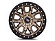 Dirty Life DT-1 Matte Gold 6-Lug Wheel; 17x9; -12mm Offset (05-15 Tacoma)