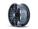Mayhem Wheels Rampage Matte Black 5-Lug Wheel; 18x9; 18mm Offset (05-15 Tacoma)