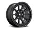 Fuel Wheels Torque Matte Black Wheel; 17x9 (07-18 Jeep Wrangler JK)