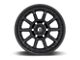 Fuel Wheels Torque Matte Black Wheel; 17x9 (07-18 Jeep Wrangler JK)