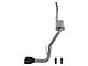 Pypes Phantom Series Street Pro Single Exhaust System with Black Tip; Side Exit (20-24 3.6L Jeep Gladiator JT Launch Edition, Rubicon)