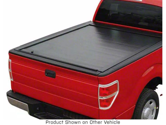 Pace Edwards Full Metal JackRabbit Retractable Bed Cover; Gloss Black (20-24 Jeep Gladiator JT)