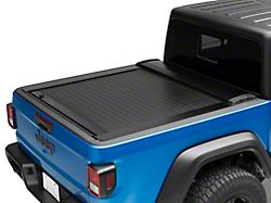 Pace Edwards JackRabbit Retractable Bed Cover; Gloss Black (20-23 Jeep Gladiator JT)