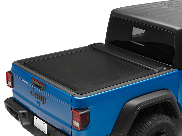 Pace Edwards JackRabbit Retractable Bed Cover; Matte Black (05-15 Tacoma w/ 5-Foot Bed)