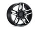 Black Rhino Mesa Matte Black with Machined Face Wheel; 18x9 (20-24 Jeep Gladiator JT)