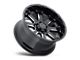 Black Rhino Sierra Gloss Black with Milled Spokes Wheel; 18x9 (20-24 Jeep Gladiator JT)