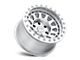 Black Rhino Primm Silver with Mirror Face and Machined Ring Wheel; 18x9.5 (20-24 Jeep Gladiator JT)