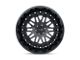 Black Rhino Fury Gloss Black Wheel; 20x11.5 (20-24 Jeep Gladiator JT)