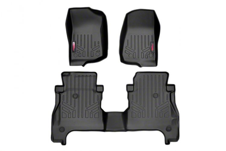 Rough Country Jeep Gladiator Heavy Duty Front and Rear Floor Mats