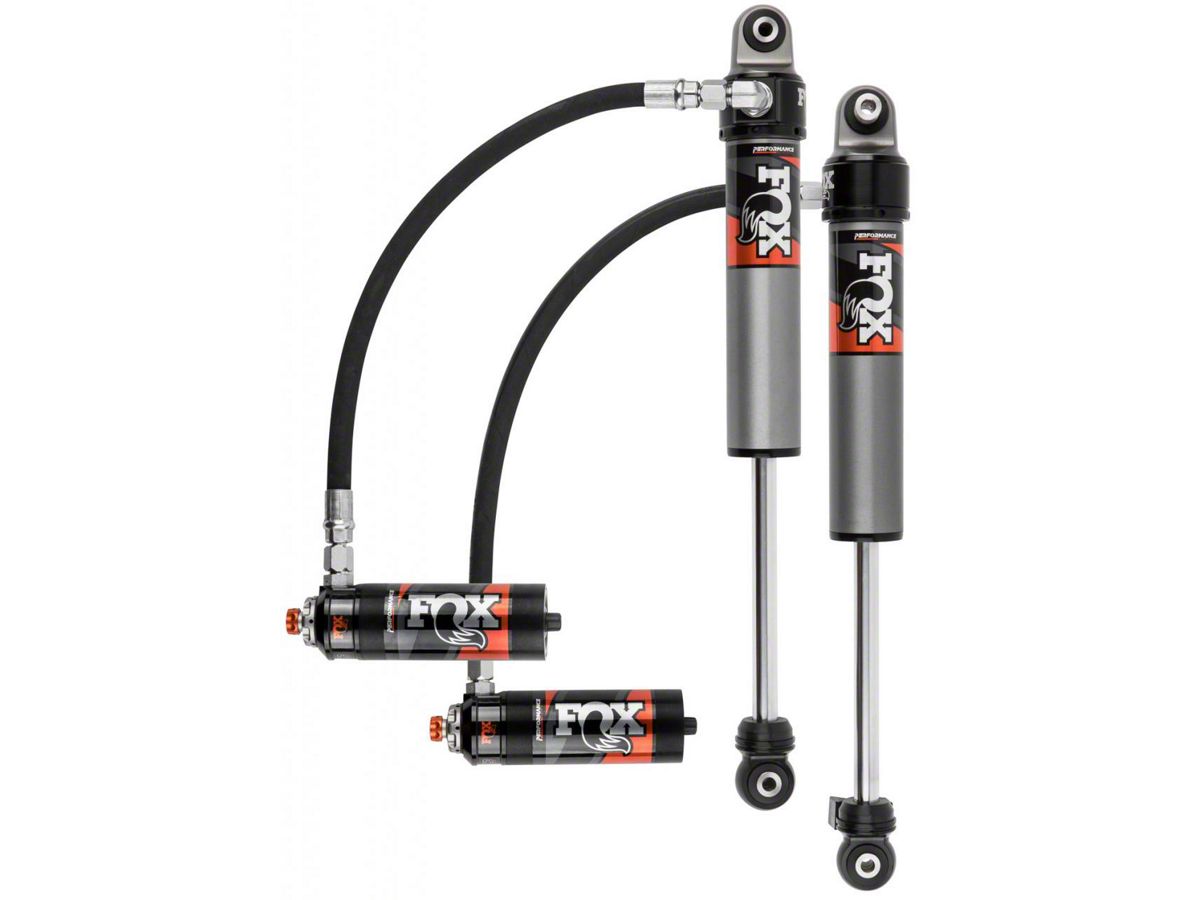 FOX Jeep Wrangler Performance Elite Series  Adjustable Front Reservoir  Shocks for 2 to 3-Inch Lift 883-26-050 (18-23 Jeep Wrangler JL) - Free  Shipping