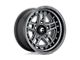Fuel Wheels Nitro Matte Gunmetal Wheel; 17x9 (20-24 Jeep Gladiator JT)