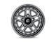 Fuel Wheels Nitro Matte Gunmetal Wheel; 17x9 (20-24 Jeep Gladiator JT)