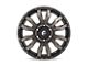 Fuel Wheels Blitz Matte Black Double Dark Tint Wheel; 22x12 (20-24 Jeep Gladiator JT)