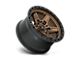 Fuel Wheels Kicker Matte Bronze with Black Bead Ring Wheel; 17x9 (20-24 Jeep Gladiator JT)