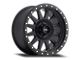 Method Race Wheels MR304 Double Standard Matte Black 6-Lug Wheel; 17x8.5; 0mm Offset (05-15 Tacoma)