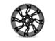 Fuel Wheels Lockdown Gloss Black Milled Wheel; 22x10 (20-24 Jeep Gladiator JT)