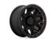 Fuel Wheels Traction Matte Black with Double Dark Tint Wheel; 20x9 (20-24 Jeep Gladiator JT)