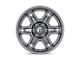 Fuel Wheels Slayer Matte Gunmetal Wheel; 18x8.5 (20-24 Jeep Gladiator JT)