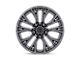 Fuel Wheels Rebar Matte Gunmetal Wheel; 22x12 (20-24 Jeep Gladiator JT)