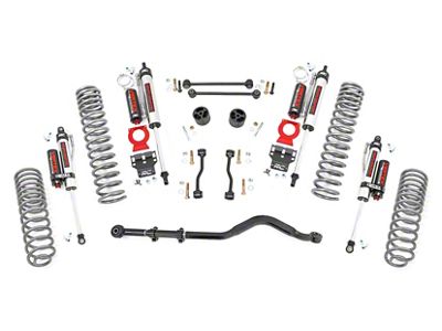 Rough Country 3.50-Inch Suspension Lift Kit with Vertex Reservoir Shocks (20-24 3.6L Jeep Gladiator JT)