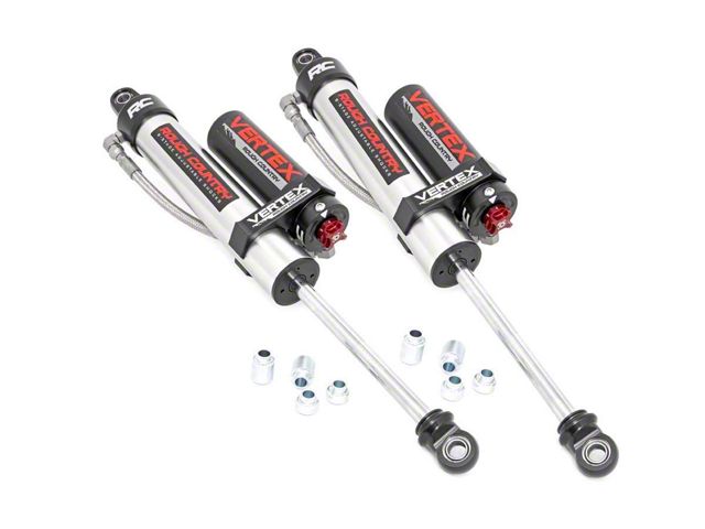 Rough Country Vertex Adjustable Rear Shocks for 3.50-Inch Lift (20-24 Jeep Gladiator JT)
