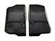 Weathertech DigitalFit Front and Rear Floor Liners; Black (20-24 Jeep Gladiator JT)