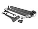 Rough Country 50-Inch Black Series Dual Row Straight LED Light Bar with Upper Windshield Mounting Brackets (20-24 Jeep Gladiator JT, Excluding Mojave)