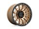 KMC Carnage Matte Bronze with Black Lip Wheel; 17x9 (20-24 Jeep Gladiator JT)