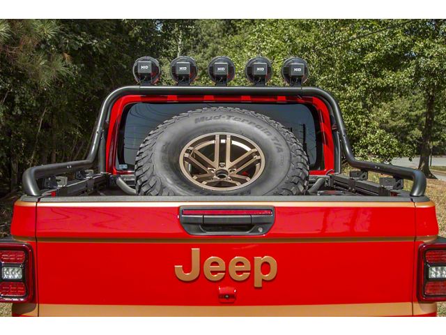Rugged Ridge Bed Mount Spare Tire Carrier (20-24 Jeep Gladiator JT)