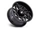 Moto Metal Turbine Gloss Black Milled Wheel; 20x10 (20-24 Jeep Gladiator JT)