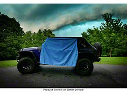 Four Door Rain Curtains; LT Blue (20-22 Jeep Gladiator JT)