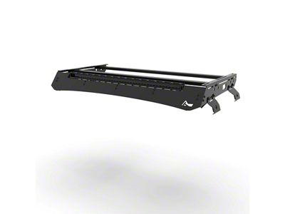 TrailRax Modular Half Roof Rack with 50-Inch Light Bar Cutout Deflector (20-24 Jeep Gladiator JT)