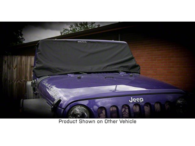 Winter Windshield Cover; Black (Universal; Some Adaptation May Be Required)