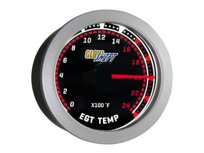 2400-Degree Exhaust Gas Temperature Gauge; Tinted (Universal; Some Adaptation May Be Required)