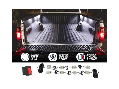 LEDGlow Truck Bed Lighting Kit (Universal; Some Adaptation May Be Required)