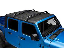 Rhino-Rack Vortex SG 2-Bar Roof Rack; Black (20-24 Jeep Gladiator JT)