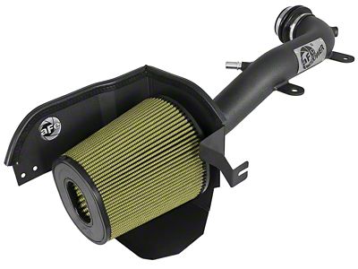 AFE Magnum FORCE Stage-2 XP Cold Air Intake with Pro-GUARD 7 Oiled Filter; Black (20-24 3.6L Jeep Gladiator JT)