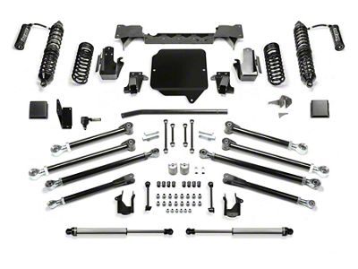 Fabtech 5-Inch Crawler Coil-Over Suspension Lift Kit with Dirt Logic Non-Reservoir Shocks (20-24 3.6L Jeep Gladiator JT)